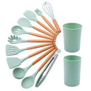 11 Piece Silicone Kitchen Utensil Set