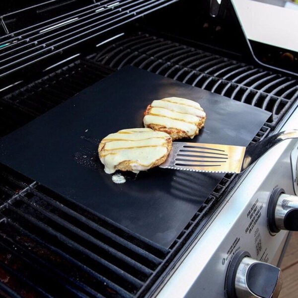 5 Pieces Non Stick Reusable Barbecue Grill Mat - Image 4