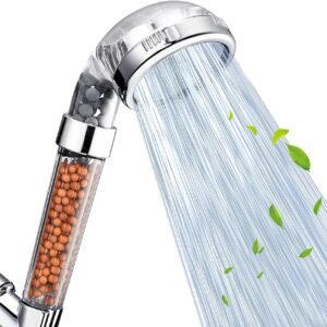 Transparent Healthy SPA Shower Head
