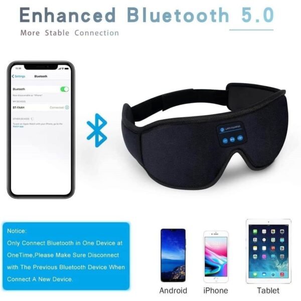 Bluetooth Sleep Eye Mask - Image 3