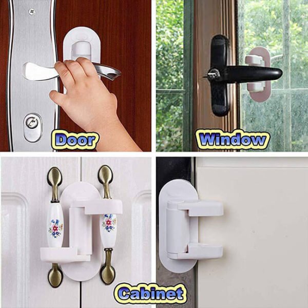 Child Proof Door and Window lever lock - Image 3