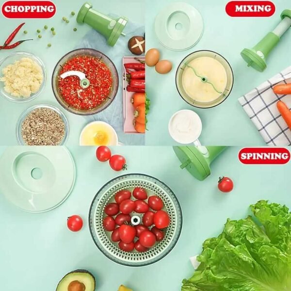 Manual Hand Food Chopper - Image 5