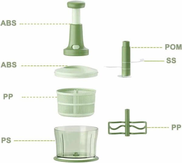 Manual Hand Food Chopper - Image 3