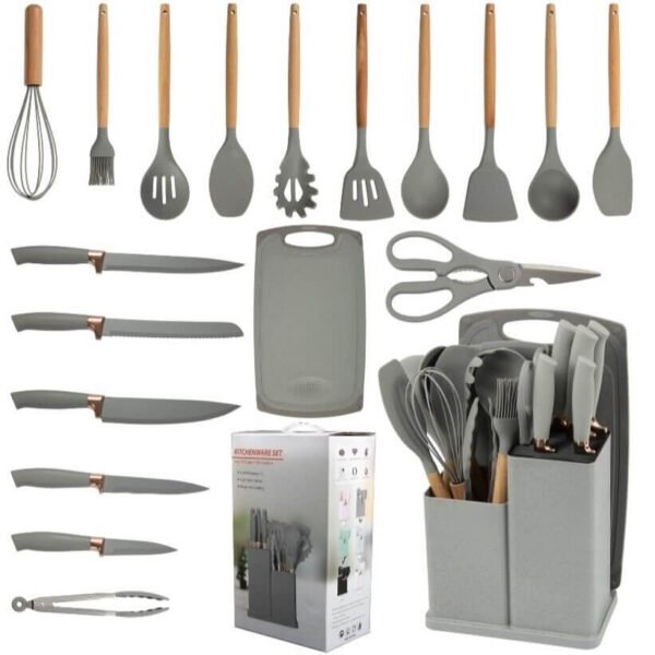 19 Pce Non stick Kitchen Utensil Set - Image 4