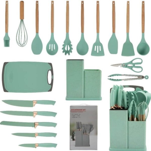 19 Pce Non stick Kitchen Utensil Set - Image 5