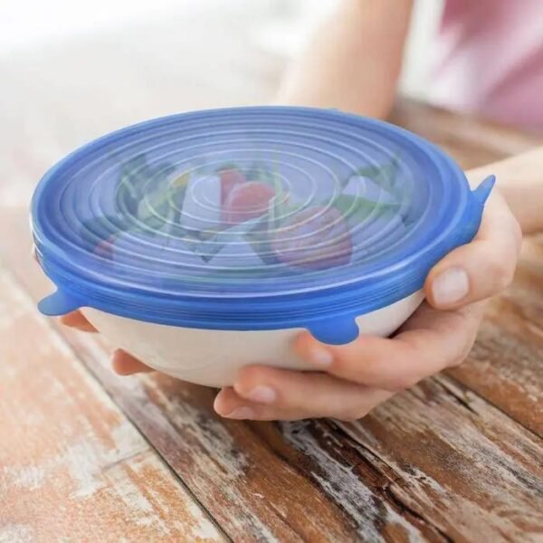 Silicone Stretch Lids Set of 6 - Image 3