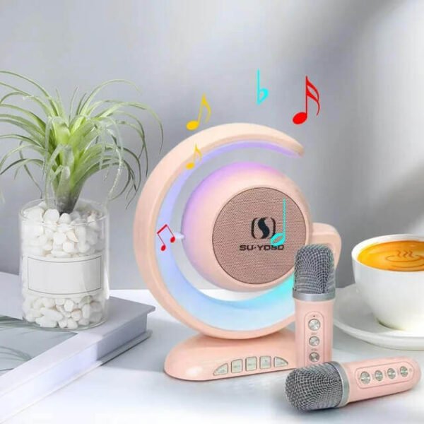 Wireless Lightshow Speaker with Microphones - Image 4