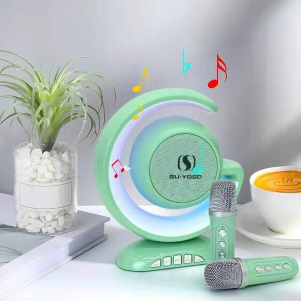 Wireless Lightshow Speaker with Microphones - Image 3