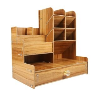 Wooden Desk Organizer