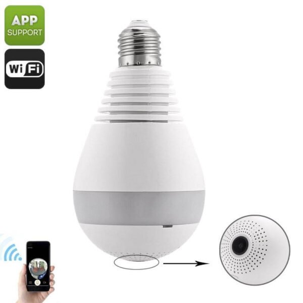 360 Degree IP Camera Light Bulb - Image 4